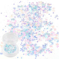 Decoration glitter butterfly mixed chunky flake  for face eye shadow